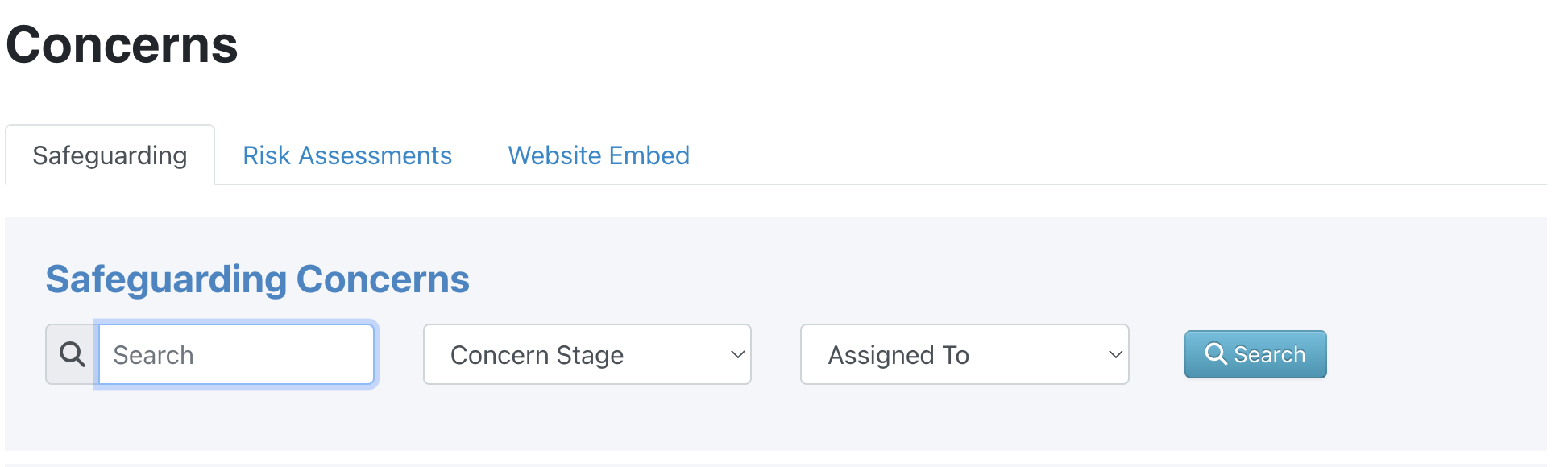 Filtering Concern
